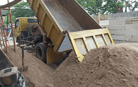 harga pasir 1 truk di Jakarta